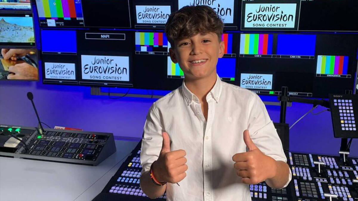 Carlos Higes, representante español para Eurovisión Junior 2022.