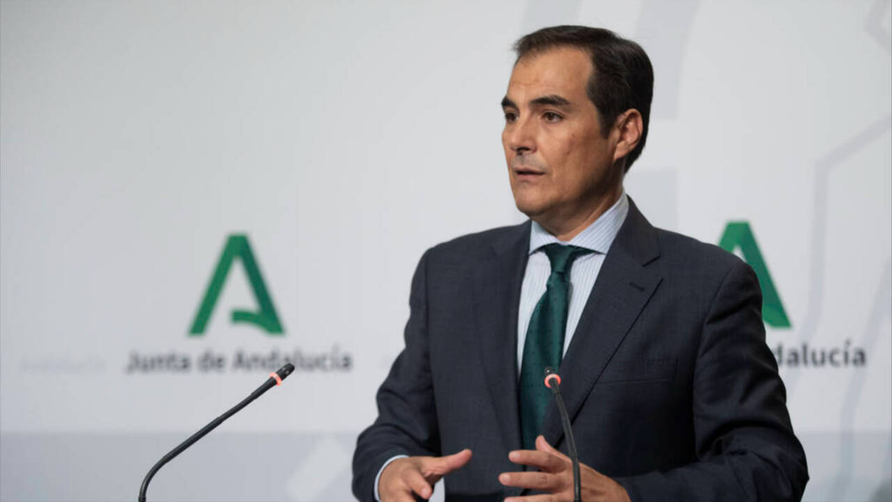 El consejero de Justicia de la Junta de Andalucía, José Antonio Nieto (PP-A).