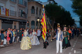 La Reial Senyera de Torrent preside la procesión cívica del 9 de octubre