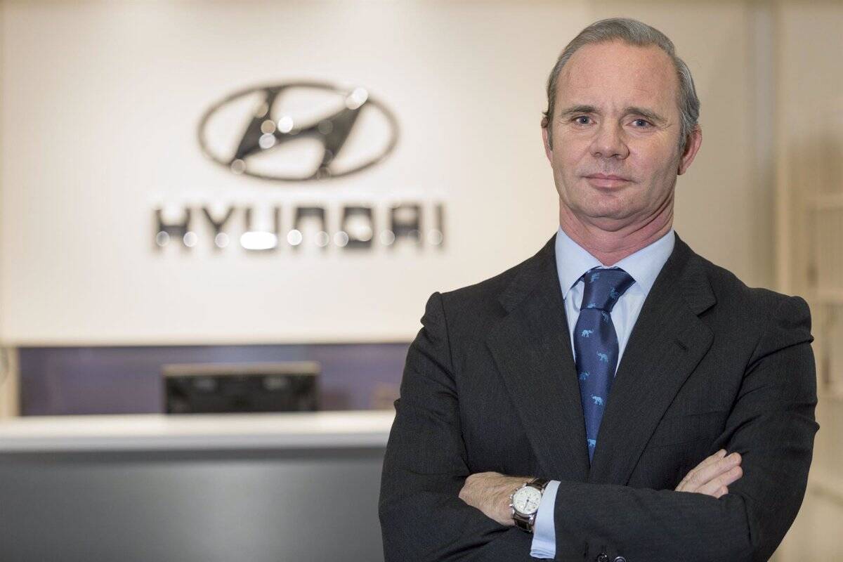  El Director General de Hyundai Motor España, Leopoldo Satrústegui.