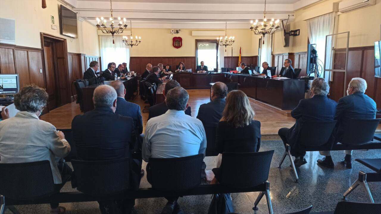 Sesión del juicio de las ayudas de Invercaria a FIVA.