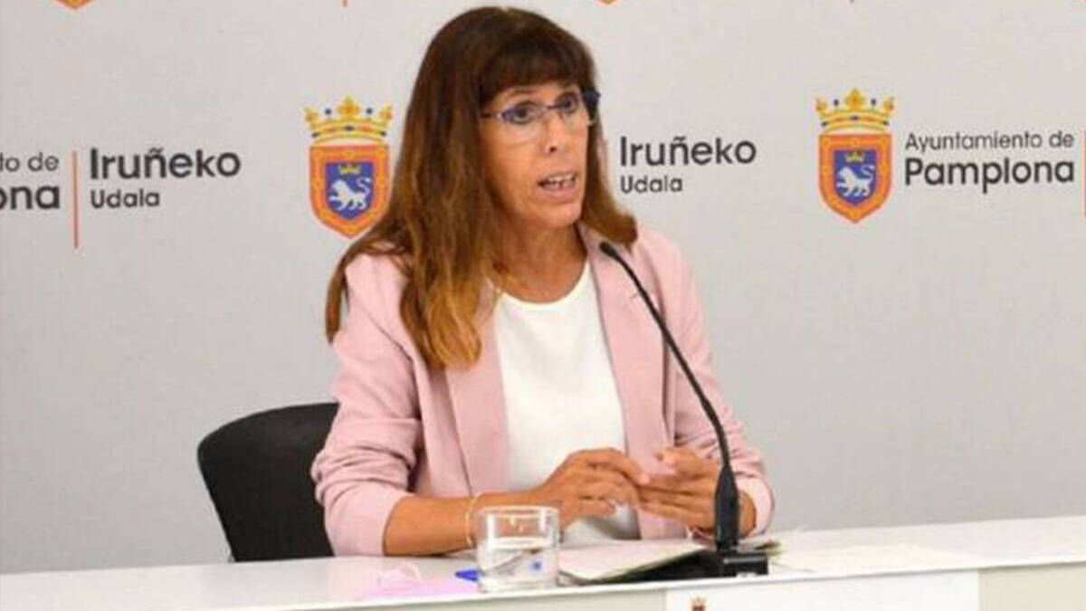 Maite Esporrín, portavoz del PSOE en Pamplona