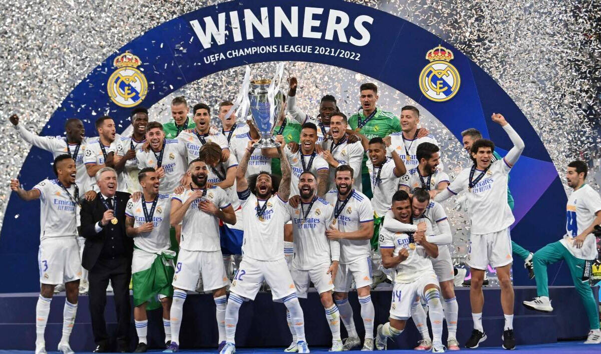 Real Madrid, Campeón de la Champions 2021/2022.