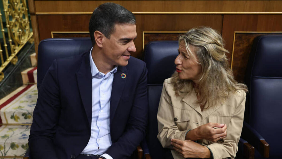 Pedro Sánchez y Yolanda Díaz