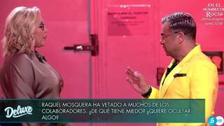 Jorge Javier no se corta y hunde el regreso de Raquel Mosquera al 'Deluxe'