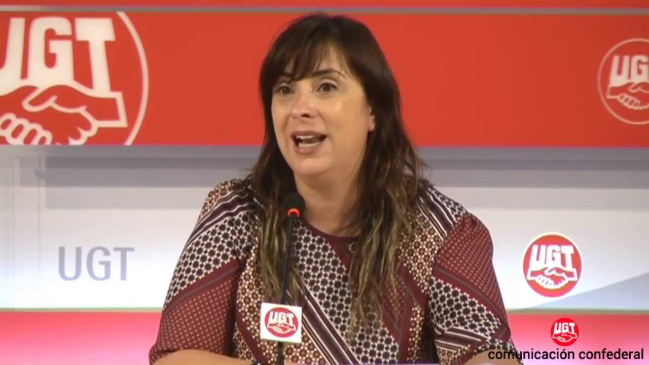 Cristina Antoñanzas, número dos de UGT.