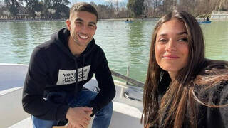Luis Enrique bromea sobre la relación de su hija con el futbolista Ferrán Torres