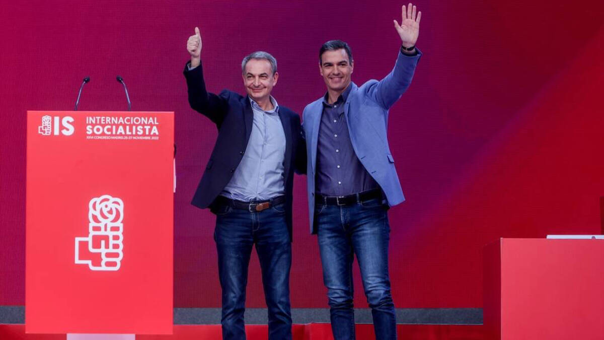 Zapatero y Sánchez 