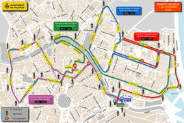 El Ayuntamiento de Valencia prepara el dispositivo de tráfico para la Maratón