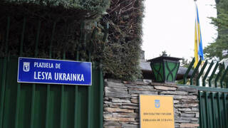 Una explosión en la Embajada de Ucrania en España deja al menos un herido leve