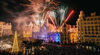 Valencia recupera la fiesta de Nochevieja dos años después