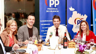 El PP de la Provincia de Valencia reúne a 400 personas en su cena de Navidad 