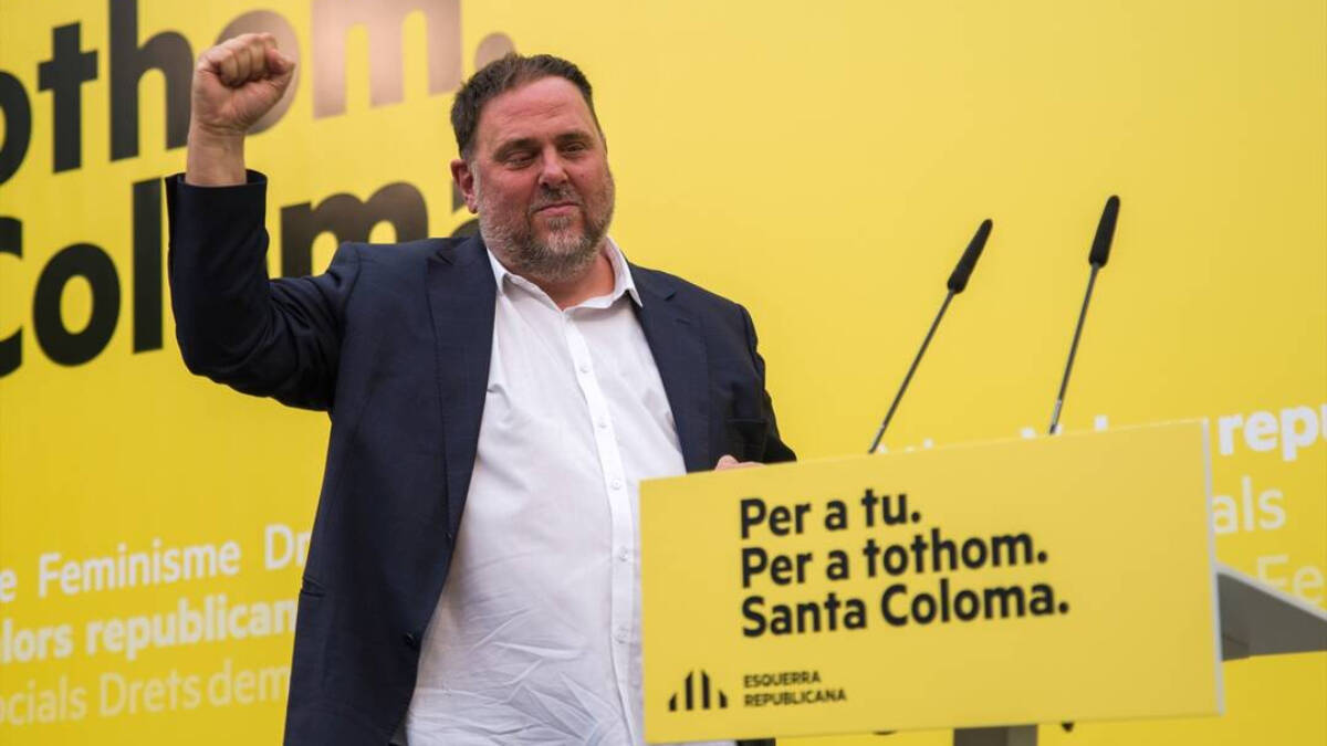 El presidente de Esquerra Republicana de Catalunya (ERC)