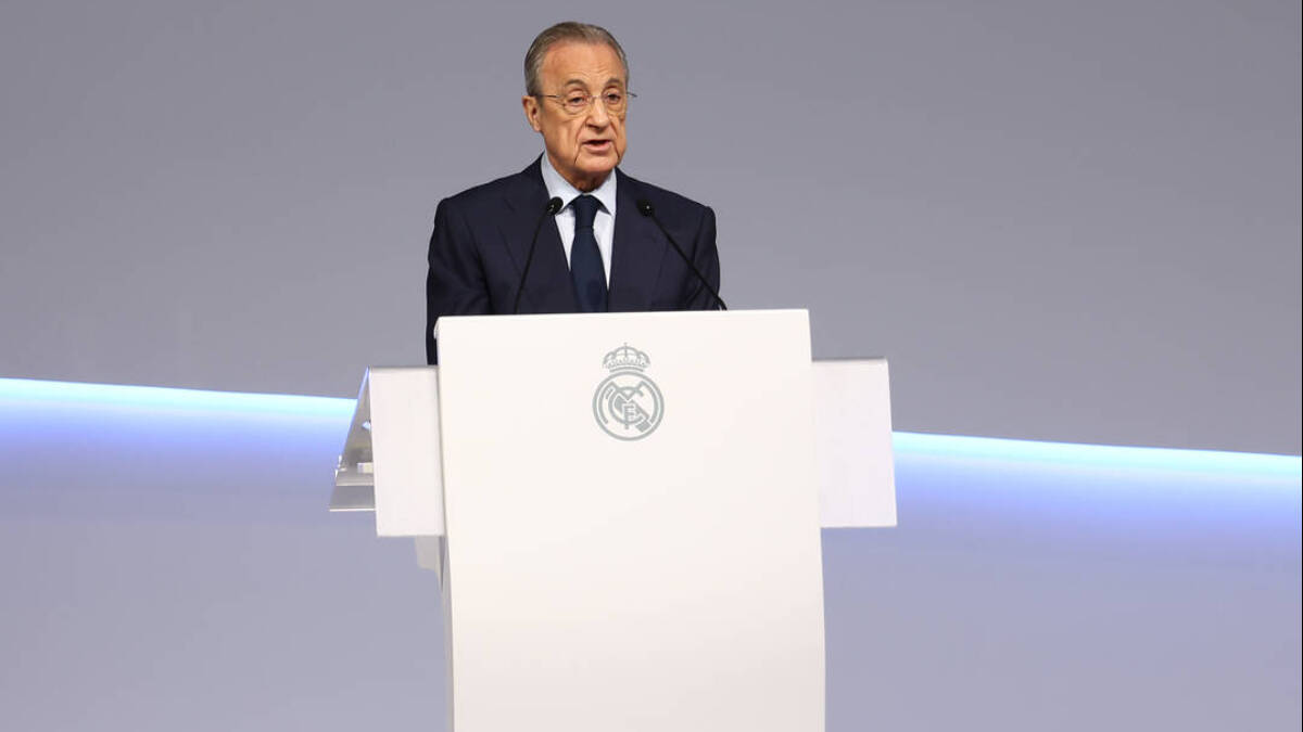 Florentino Pérez, presidente del Real Madrid y principal impulsor de la Superliga. 