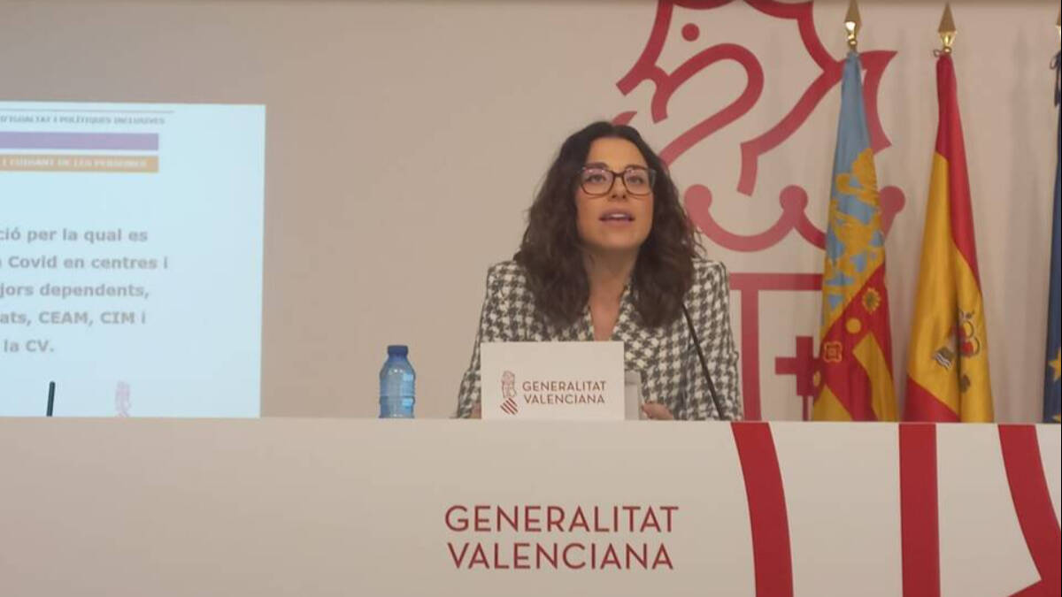 Aitana Mas, vicepresidenta de la Generalitat. 