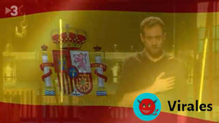 El “repugnante” vídeo de TV3 interpretando el himno de España con “pedos”
