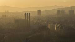 La contaminación del aire en Barcelona se reduce más de un 30%