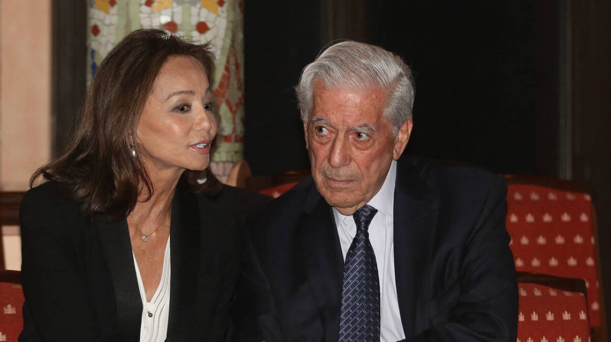 Vargas Llosa e Isabel Preysler