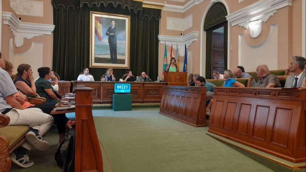 Pleno del Ayuntamiento de Castellón.