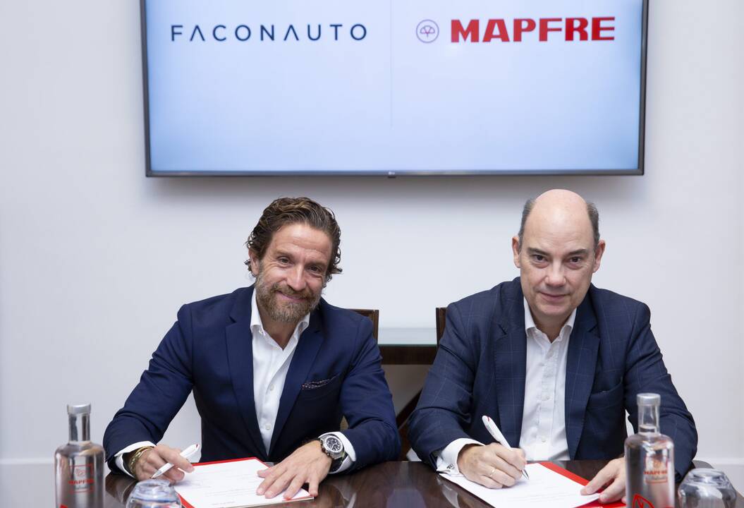 Gerardo Pérez, presidente de Faconauto, y José Manuel Inchausti, CEO de Mapfre Iberia.