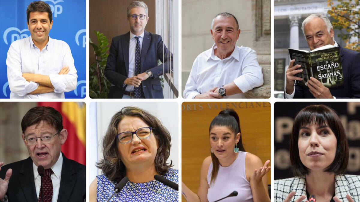Políticos valencianos que tienen motivos para recordar 2022... y para olvidar