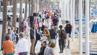 Alicante recibe a 2023 con 24º, tiempo primaveral y récord de ocupación hotelera 