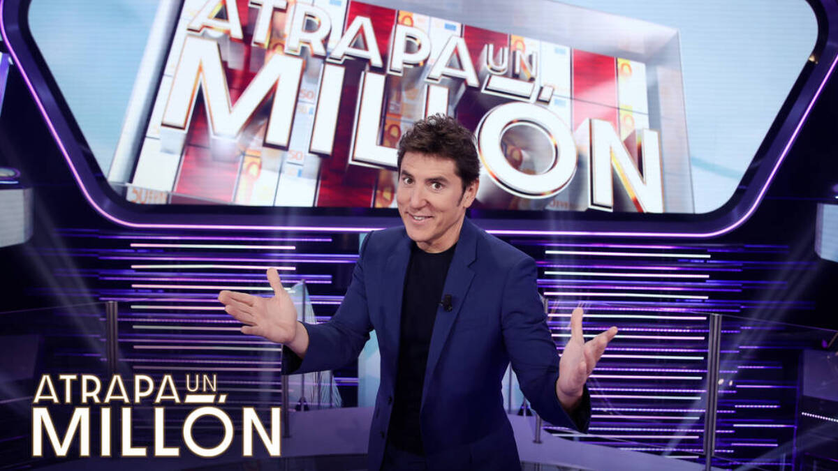 Manel Fuentes, presentador de "Atrapa un millón". 