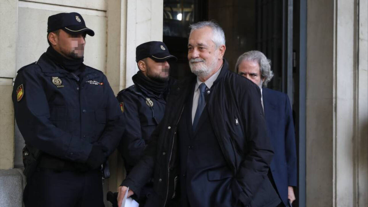 El expresidente andaluz, José Antonio Griñán, condenado por el caso ERE.