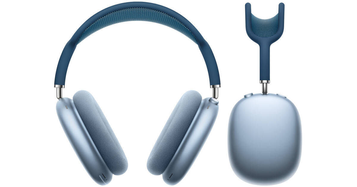 Los auriculares de gama alta de Apple, Airpods Max.