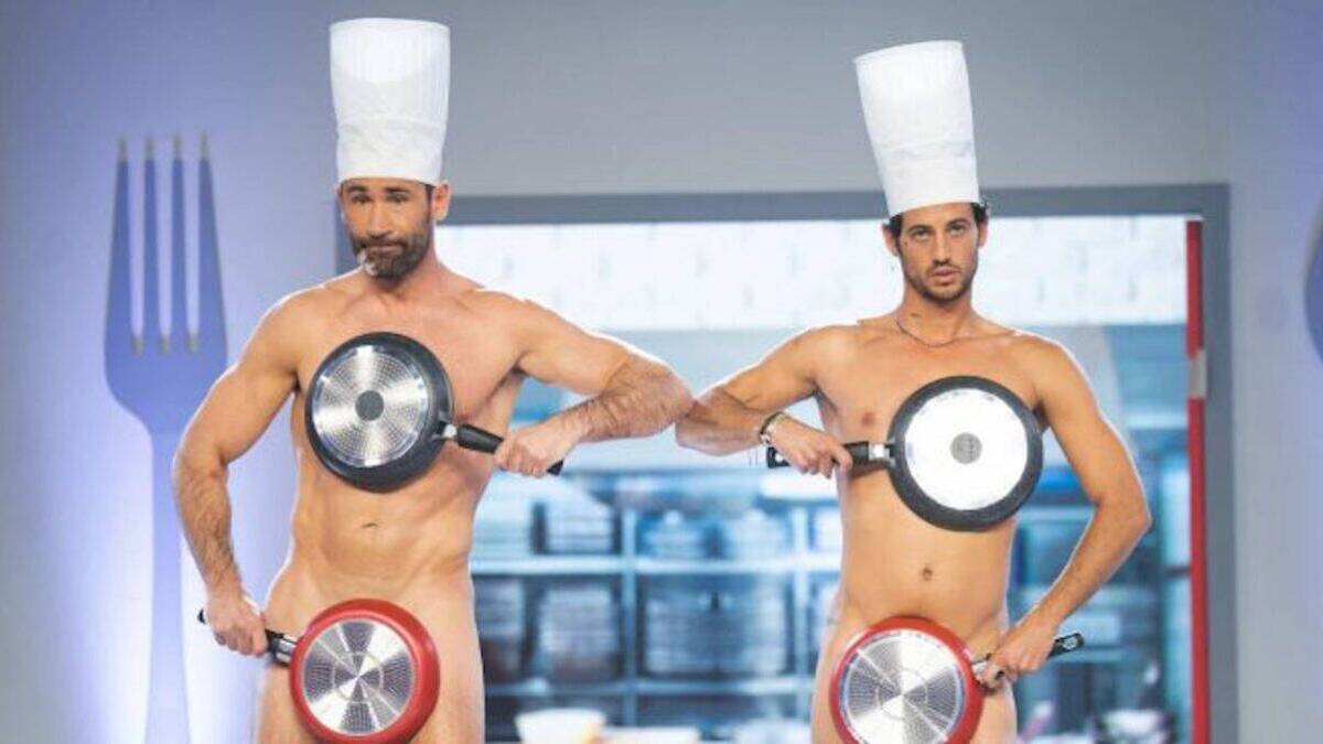 El desafío de los chefs desnudos. Antena 3.