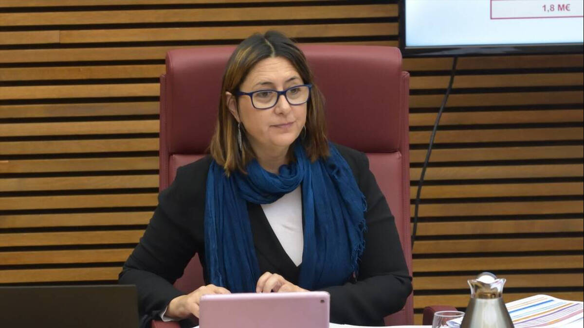 La consellera de Participación, Transparencia, Cooperación y Calidad Democrática, Rosa Pérez Garijo / Inma Caballer.
