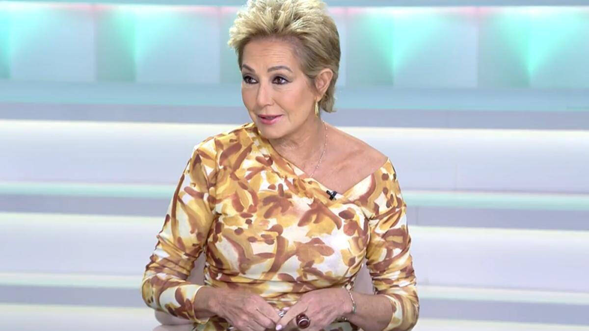 Ana Rosa Quintana, presentadora de Telecinco.