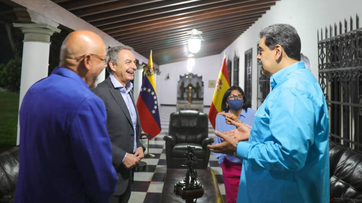 Nicolás Maduro recibe al expresidente Zapatero este jueves en Venezuela