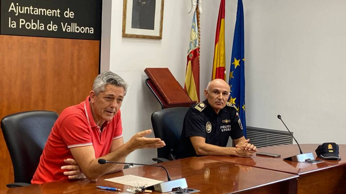 Josep Vicent Garcia i Tamarit, alcalde de la Pobla de Vallbona