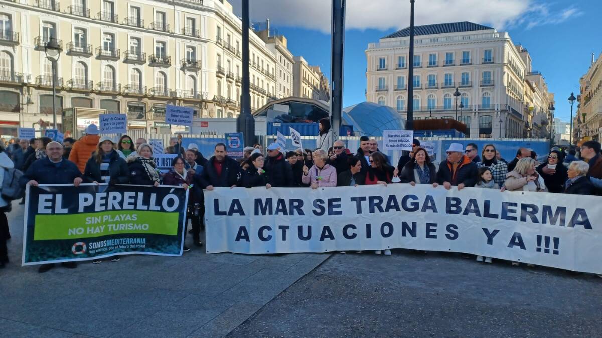 Imagen del inicio de la marcha en la Puerta del Sol