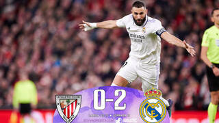 Athletic 0 - 2 Real Madrid: El rugido de Benzema y de Nacho gana en San Mamés