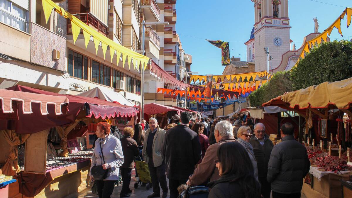 Imagen archivo de la Feria Medial en honor a Sant Sebastià de Alfafar - AJUNTAMENT D'ALFAFAR 