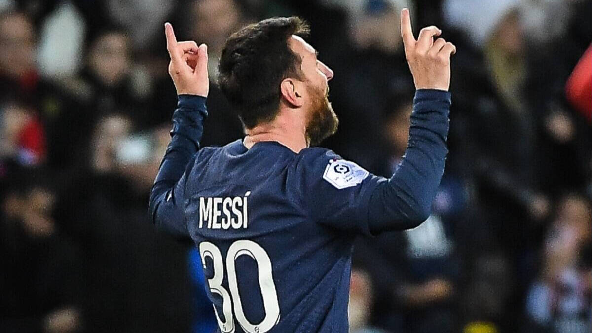Messi, ya de vuelta en el PSG. 
