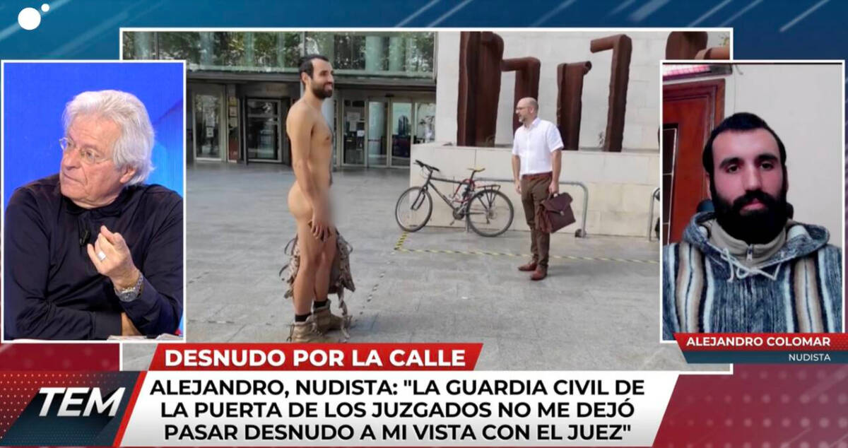 Javier Nart comenta el caso del nudista de Valencia en 'Todo es mentira'