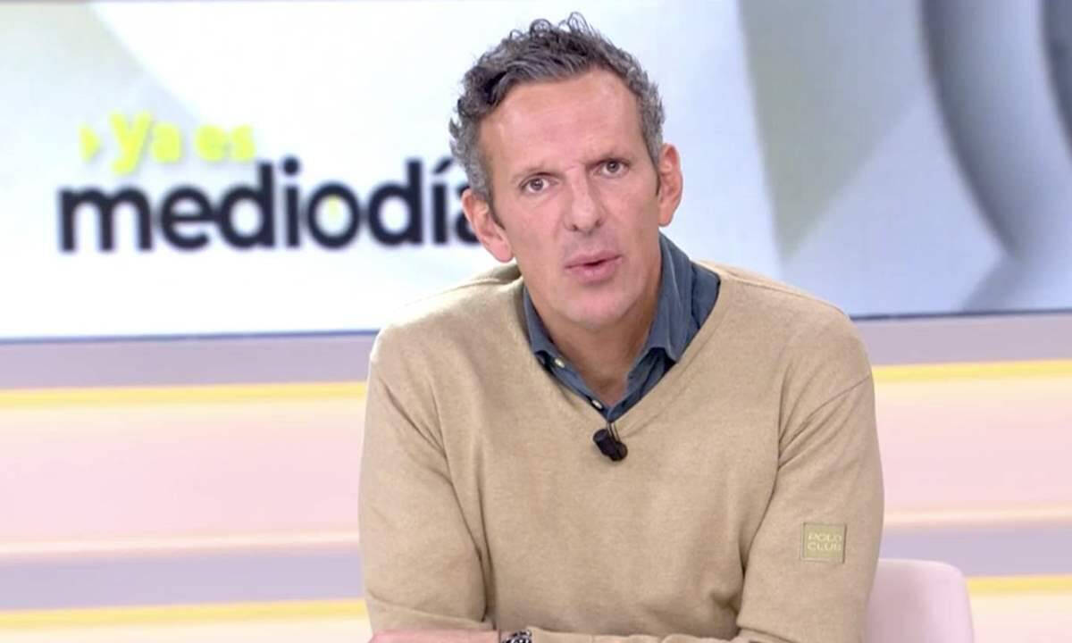 Joaquin Prat, presentador de "Ya es mediodía".