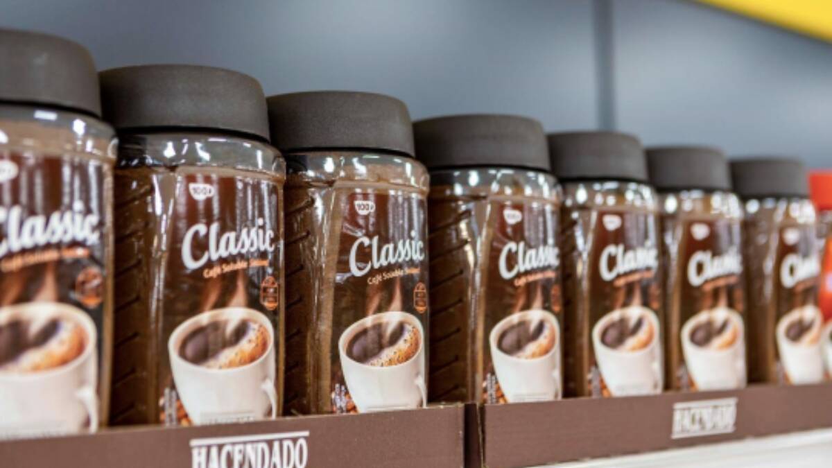 Café soluble Hacendado con el nuevo sistema abrefácil disponible en Mercadona - MERCADONA
