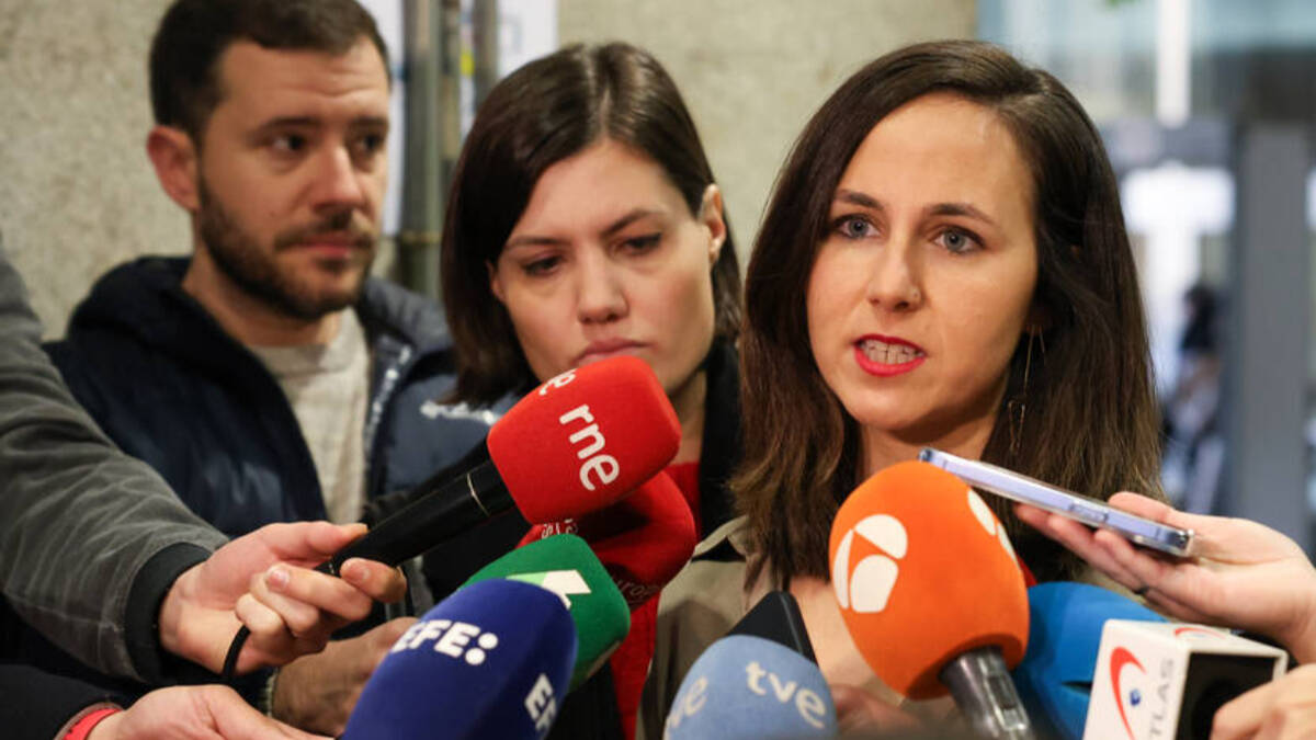 La ministra de Derechos Sociales y secretaria general de Podemos, Ione Belarra.