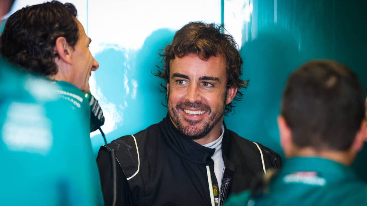 Fernando Alonso, el año pasado en Abu Dhabi. 