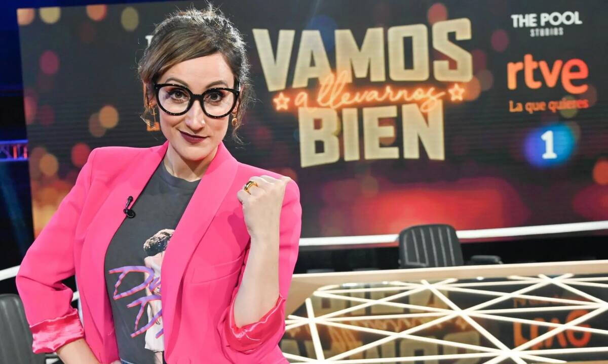 Ana Morgade, presentadora de TVE. 