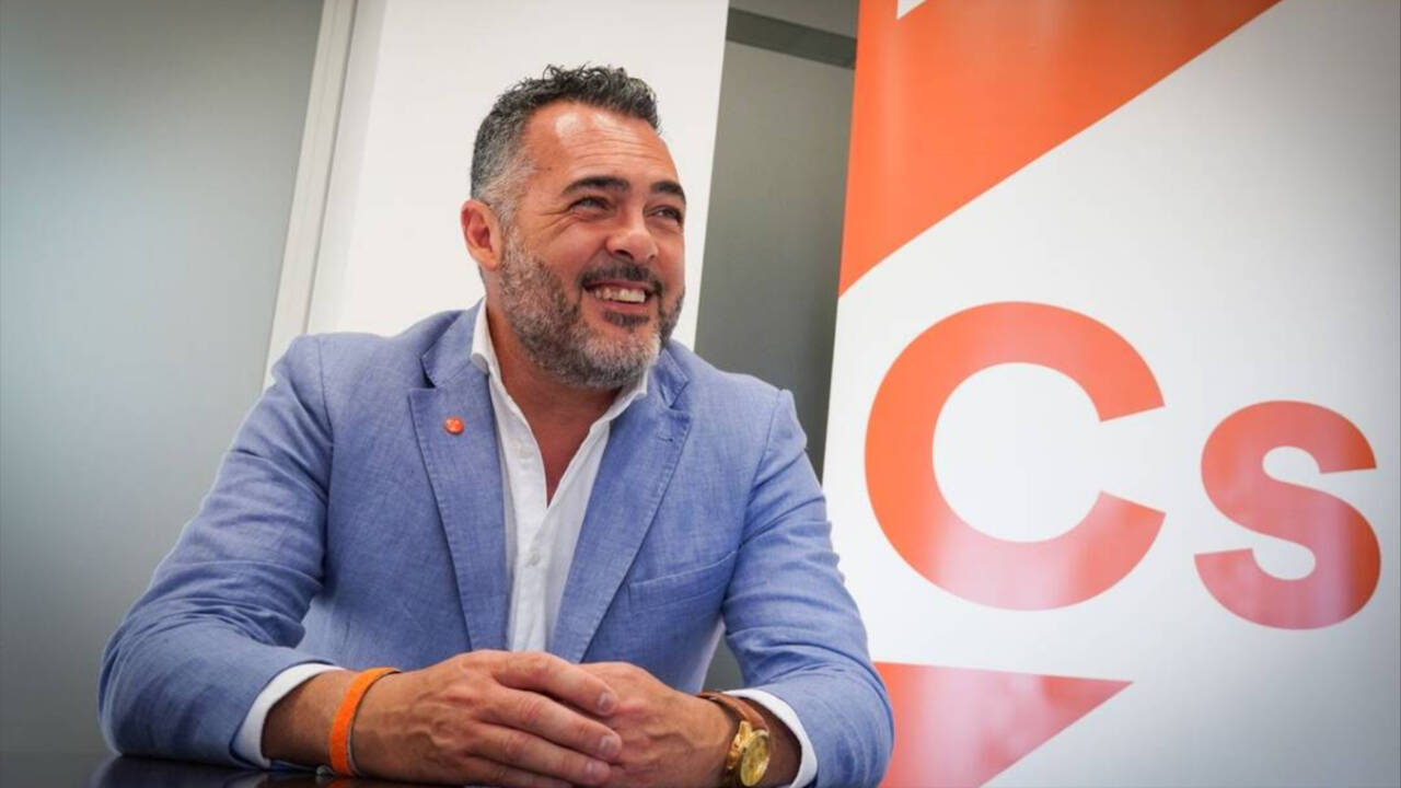 El nuevo presidente del comité autonómico de Ciudadanos en Andalucía, Andrés Reche.