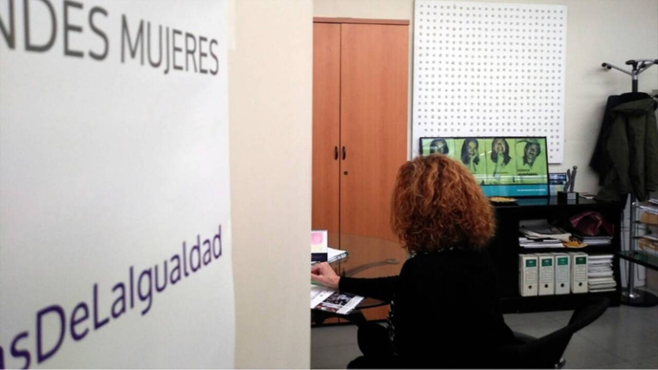 Imagen del Instituto Andaluz de la Mujer de la Junta de Andalucía.