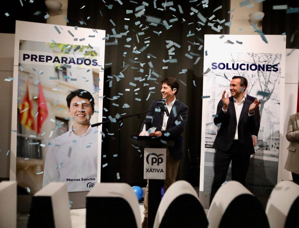 Marcos Sanchis presenta su candidatura: “es el momento de que Xàtiva vuelva a brillar