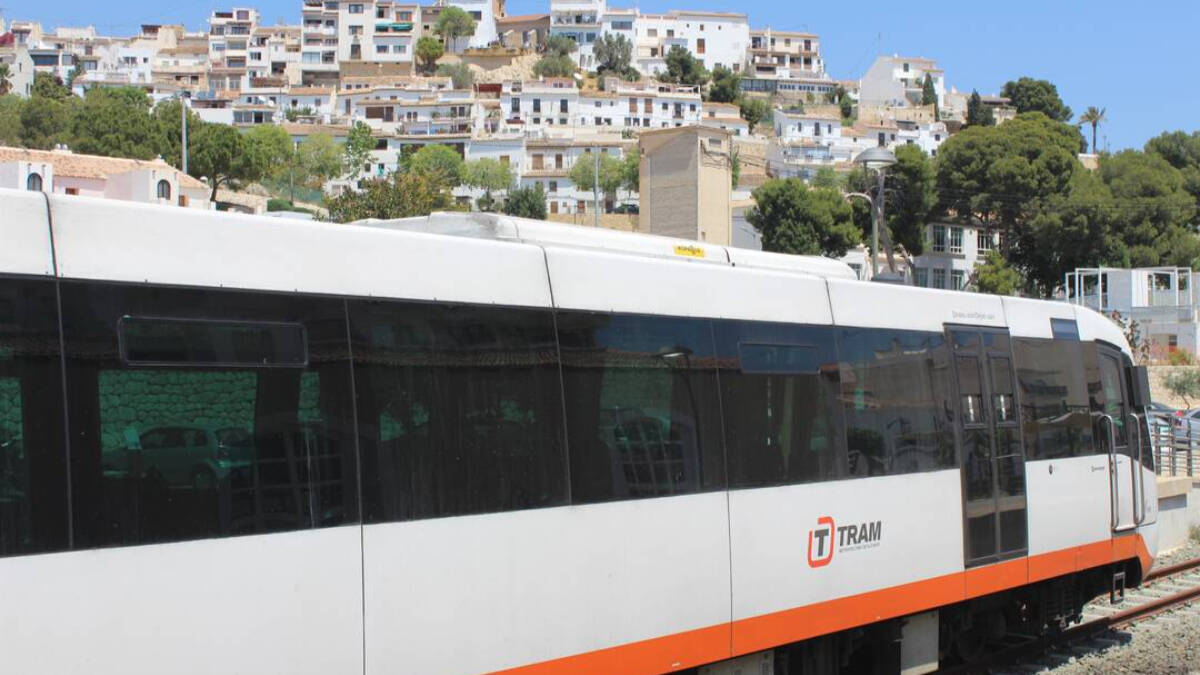 Conexión Benidorm-Dénia, de la línea 9 del TRAM de Alicante.
