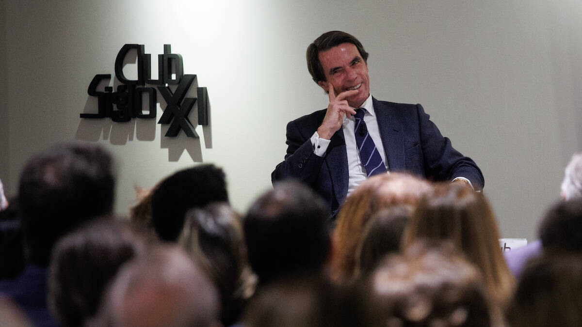 José María Aznar. Europa Press.