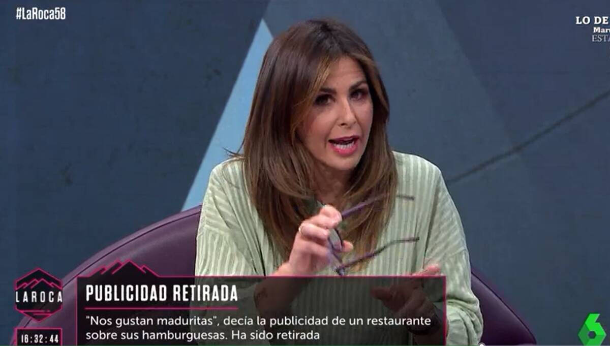 Nuria Roca, presentadora de "La Sexta". 